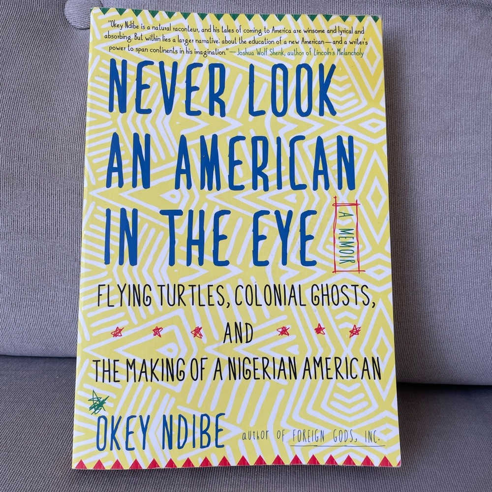 “Never Look an American in the Eye” by Okey Ndibe